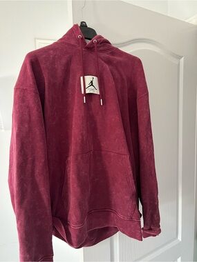 Jordan Burgundy Pullover Hoodie